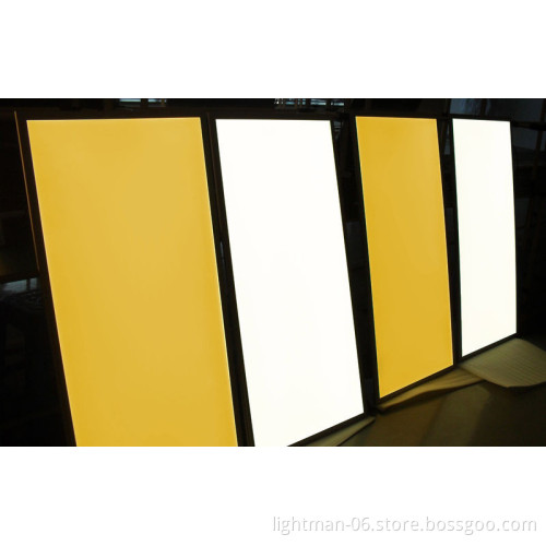 Fireproof PC Diffuser 36w Retrofit Dimmable LED Recessed Panel Light 600x300
